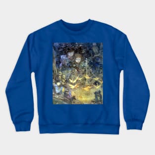 Watching the Fairies - Beatrice Goldsmith Crewneck Sweatshirt